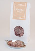 Fruktkuber Hallonsmak Alis pähklinäpp