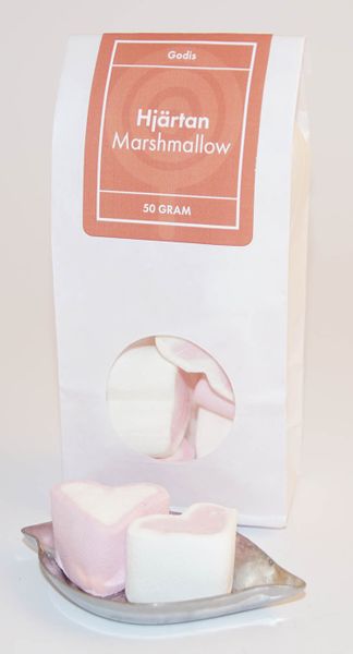 Hjärtan Marshmallow 