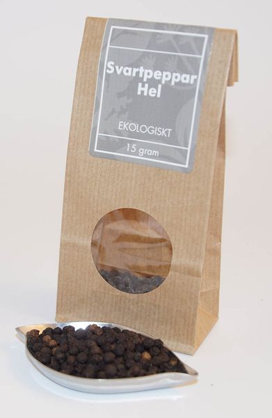 Svartpeppar hel EKO Black pepper whole BIO
