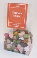 Produktbild för Choklad stenar i ståpåse