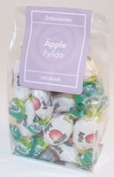 Produktbild f&ouml;r &Auml;pple fylld med papper &ouml;rtkarameller i st&aring;p&aring;se