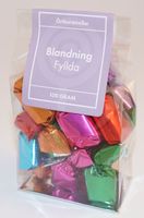 Produktbild för Blandning fylld med papper örtkarameller i ståpåse