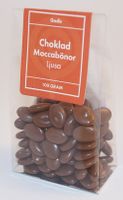 Produktbild för Choklad moccabönor LJUS fp i ståpåse
