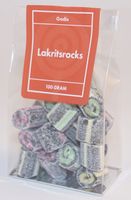 Produktbild för Lakritsrocks i ståpåse