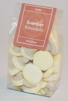 Svampar banankola fp i st&aring;p&aring;se 100g