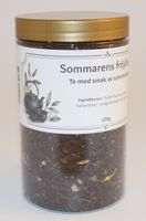 Sommarens fr&ouml;jder svart te i PET-burk 100g