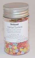 hjärtan confetti strössel