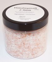 Produktbild för Himalayasalt 2-4 mm fp i petburk med svart lock