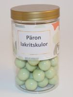 Päron/lakritskulor  chokly