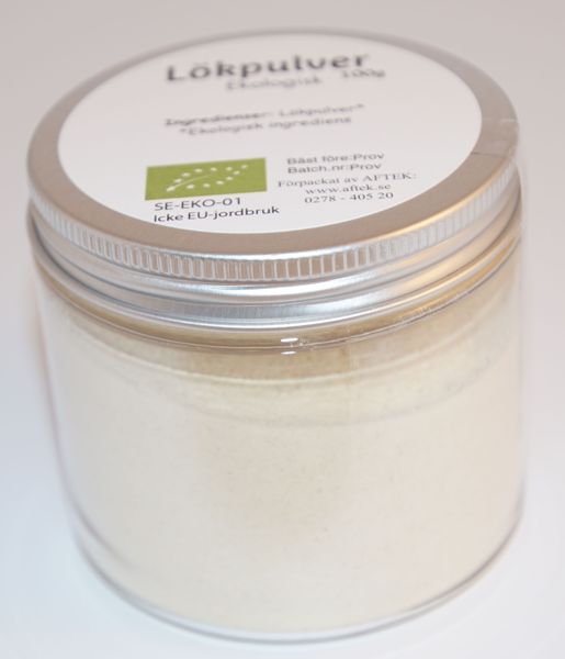 Produktbild för Lökpulver EKO fp i petburk Produktbild för Onion powder BIO  in pet jar