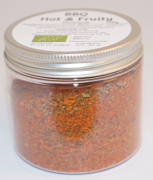 BBQ Hot EKO Produktbild f&ouml;r BBQ Hot BIO in PET can with silver lid