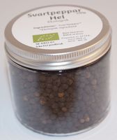 Produktbild för Svartpeppar hel EKO fp i petburk