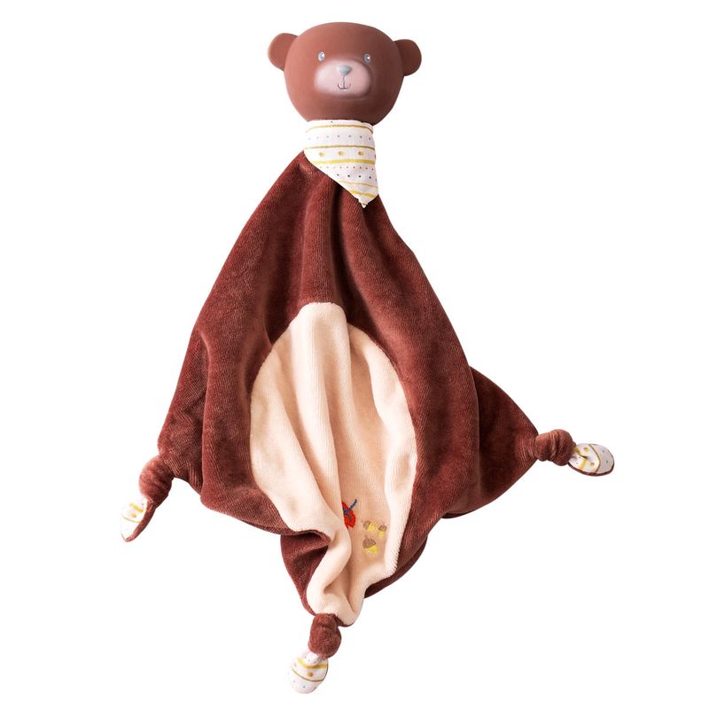 Bear Comforter with rubber head