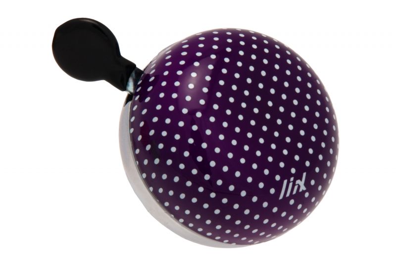 Liix Mini Ding Dong Bell Polka Dots Purple