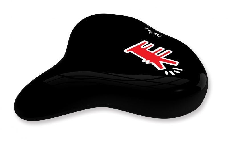 Liix Saddle Cover Keith Haring Dog