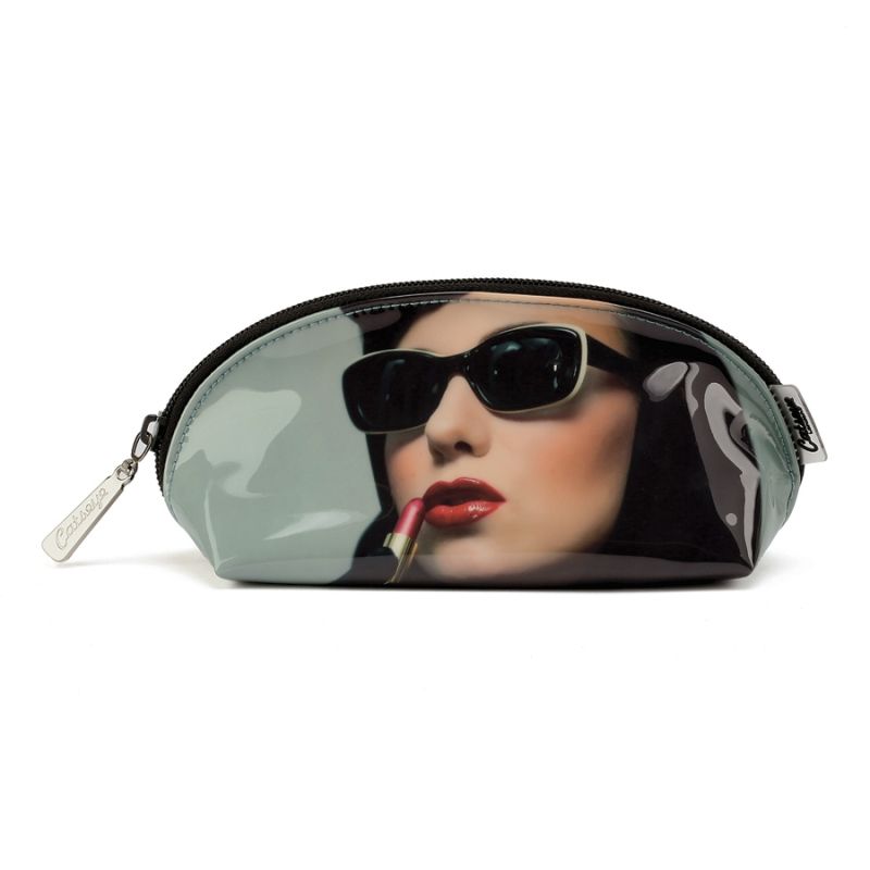 Lipstick Woman Oval bag