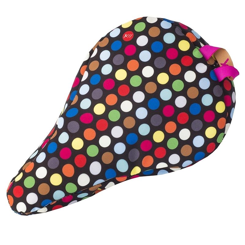 Liix Kids´ Saddle Cover Polka Big Dots Mix Black