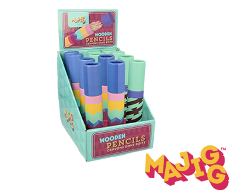 Majigg Wooden Pencils in Tube
