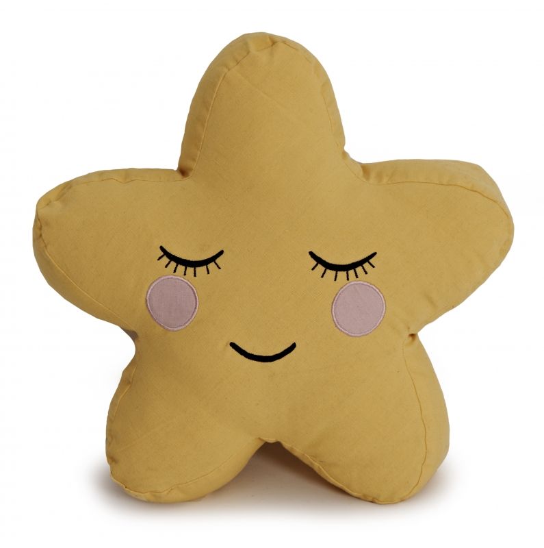 Star Cushion Yellow