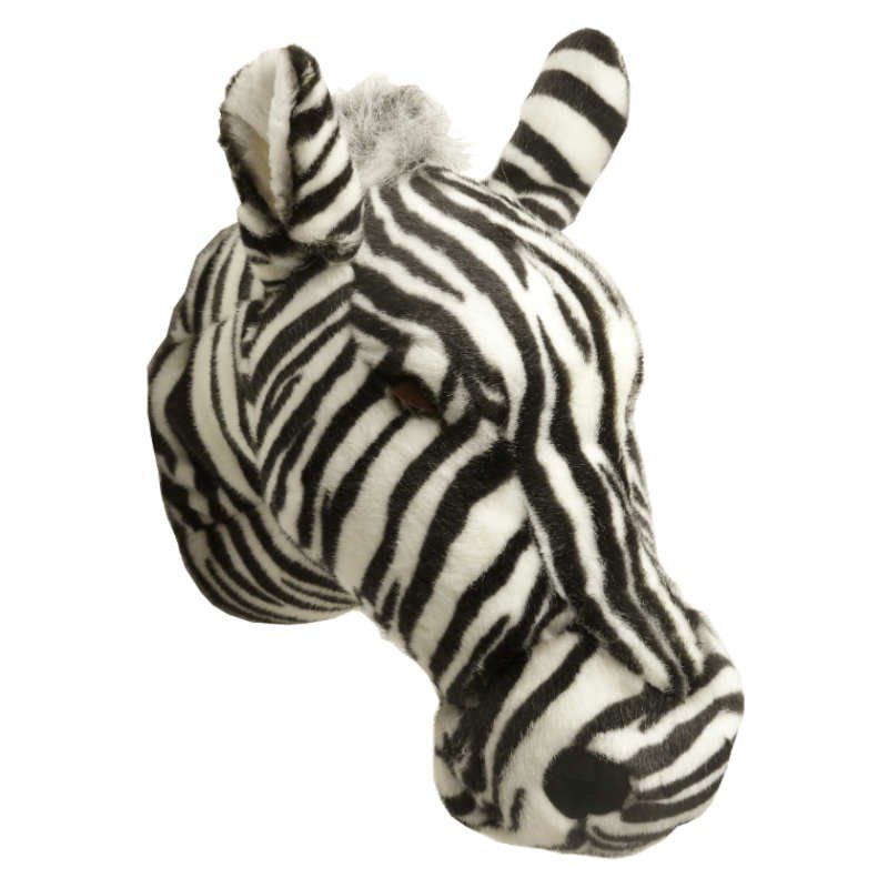 Djurhuvud Zebra