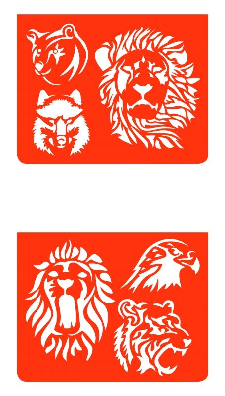 Small stencils, Wild