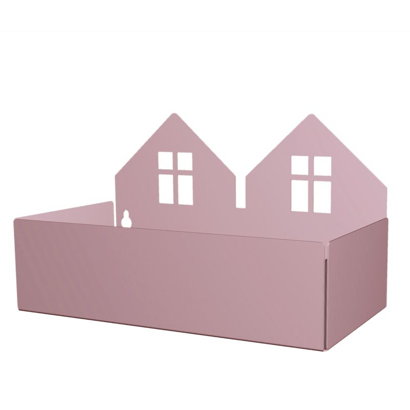 Twin house box, violet
