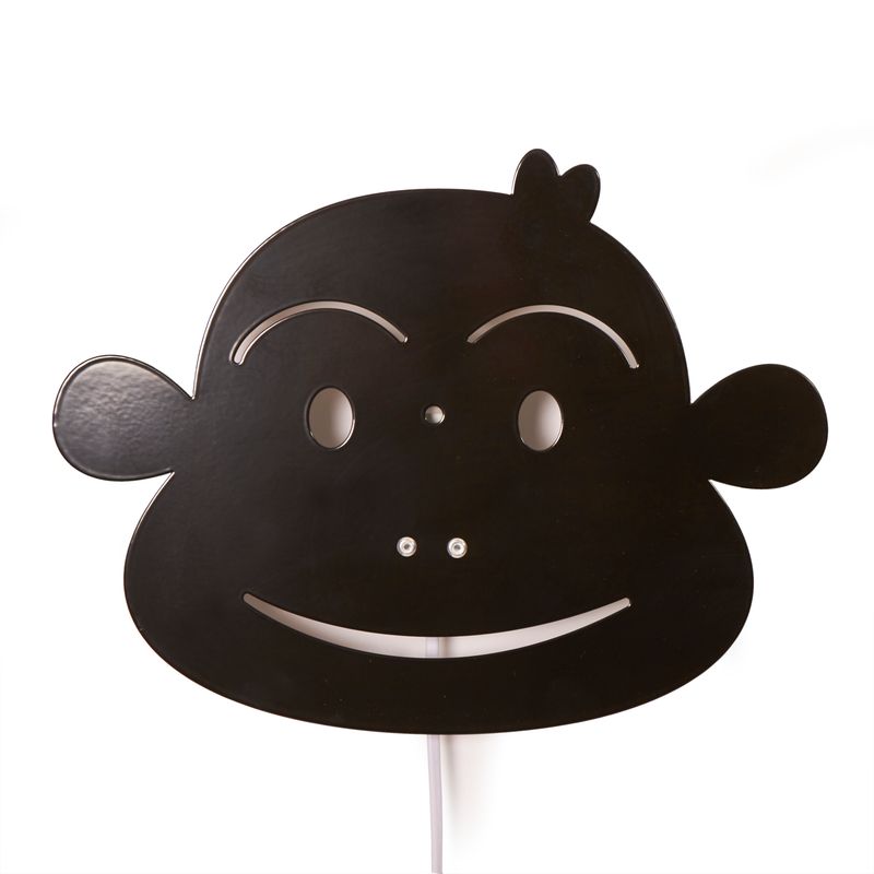 Monkey Lamp - Black