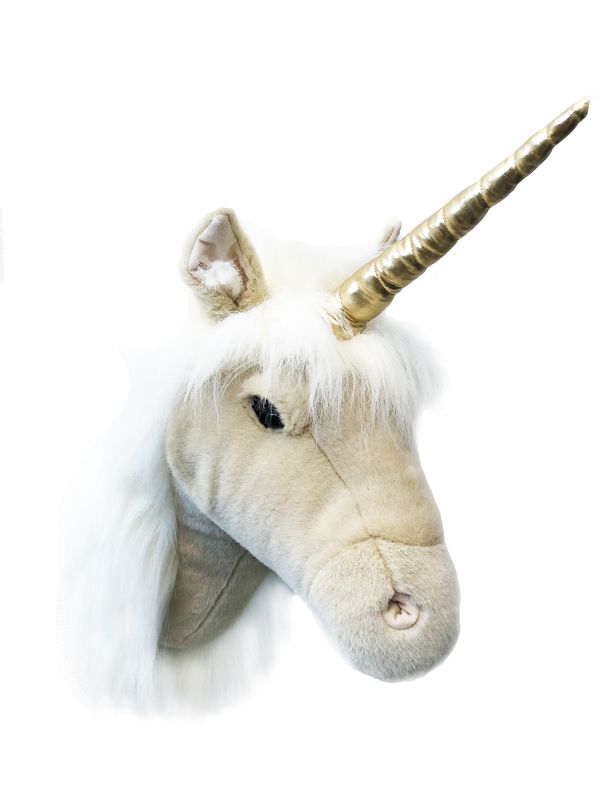 Beige Unicorn Head