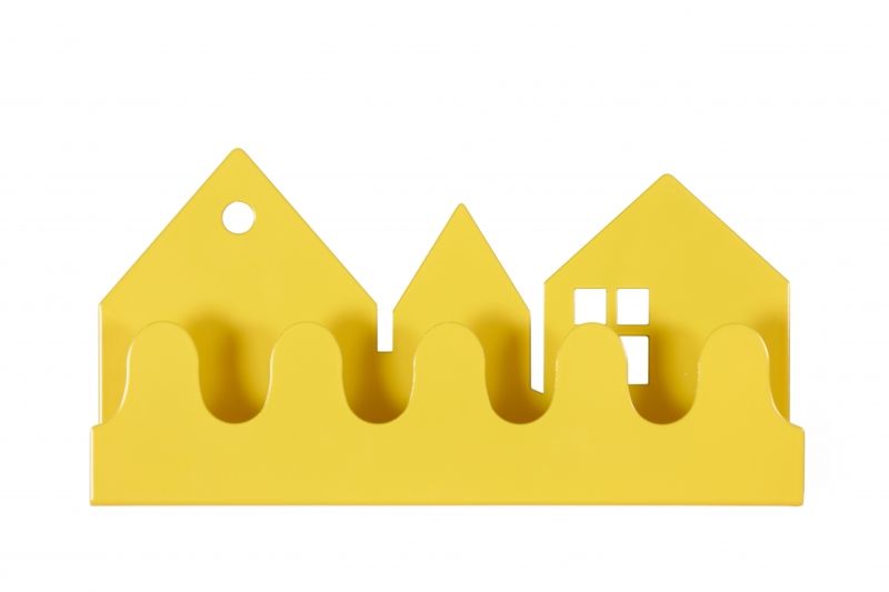 Village Coat rack Yellow
