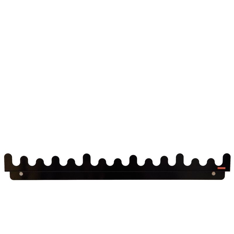 Doodle Drop Picture shelf Black