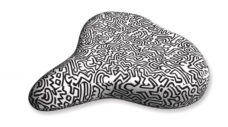 Liix Saddle Cover Keith Haring People