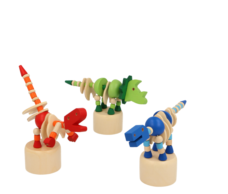 Dinosaur Push Puppets