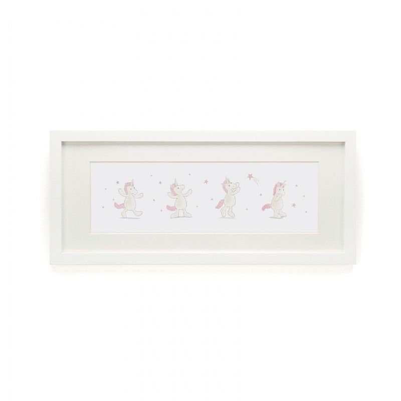 Bashful Unicorn Framed PrintV