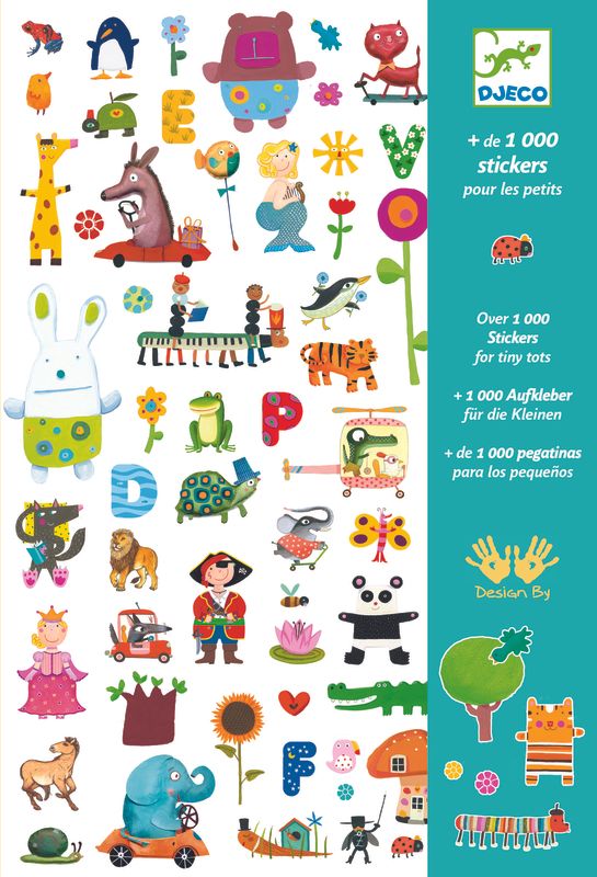 1000 stickers for little ones