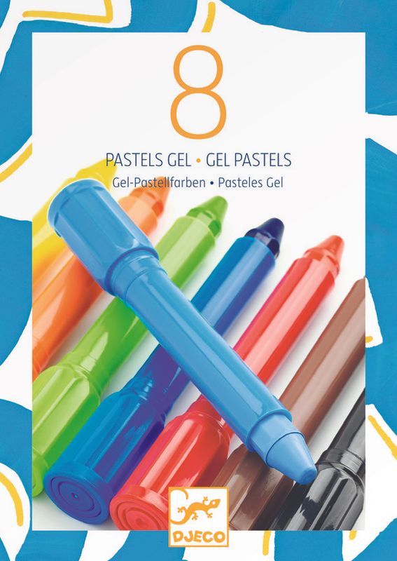 8 gel pastels - classic colours