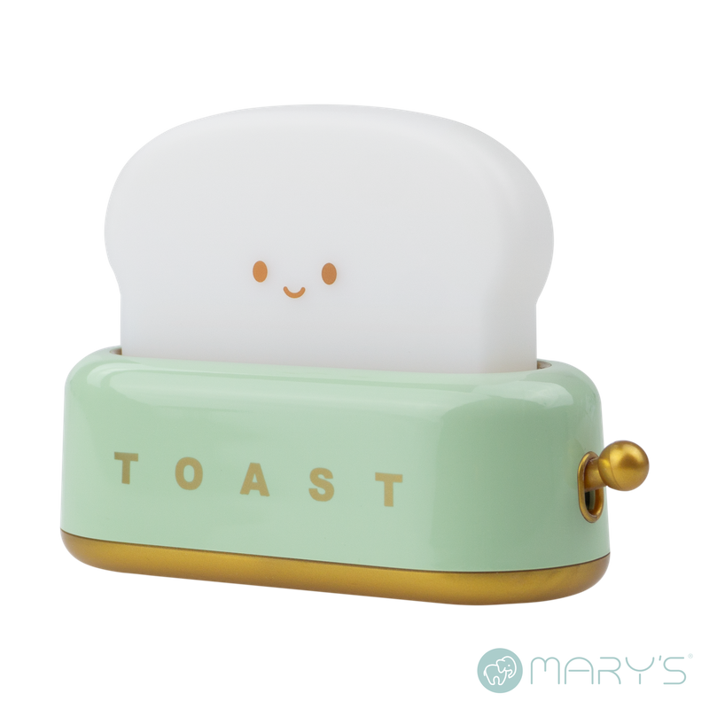 Mary's LED Night Lamp Toaster Green