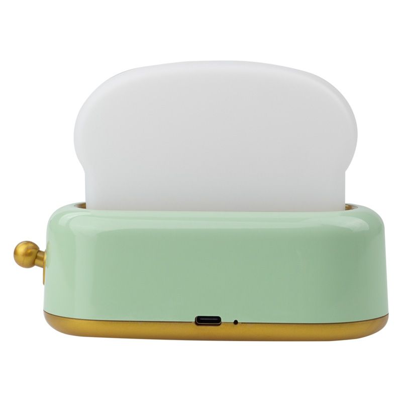Mary's LED Night Lamp Toaster Green