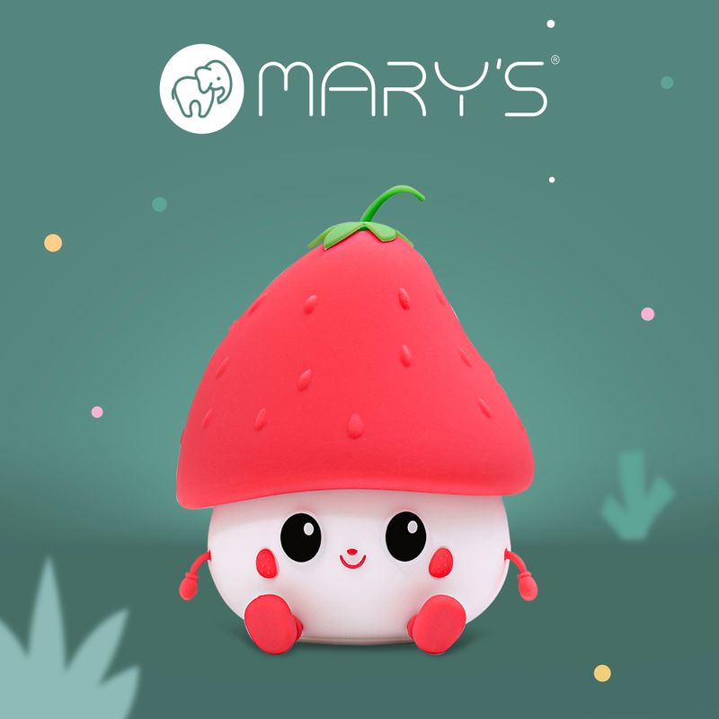 Mary's LED Night Lamp Strawberry