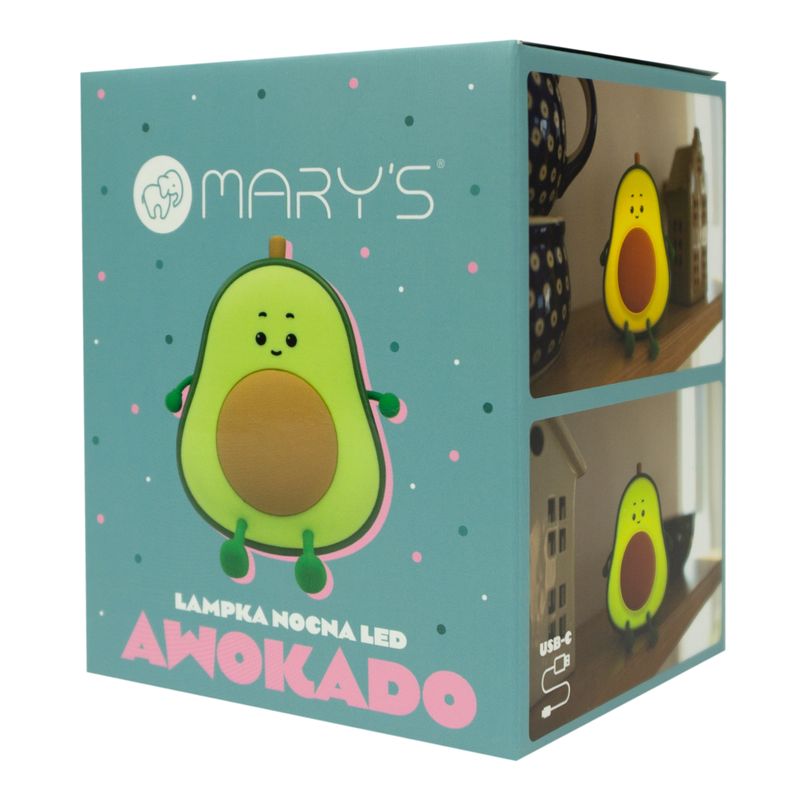 Mary's Avocado LED Night Light
