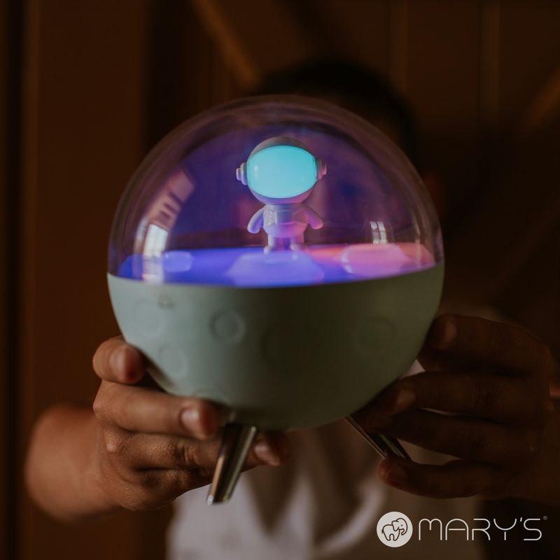 Mary's Night Lamp LED RGB Moon White