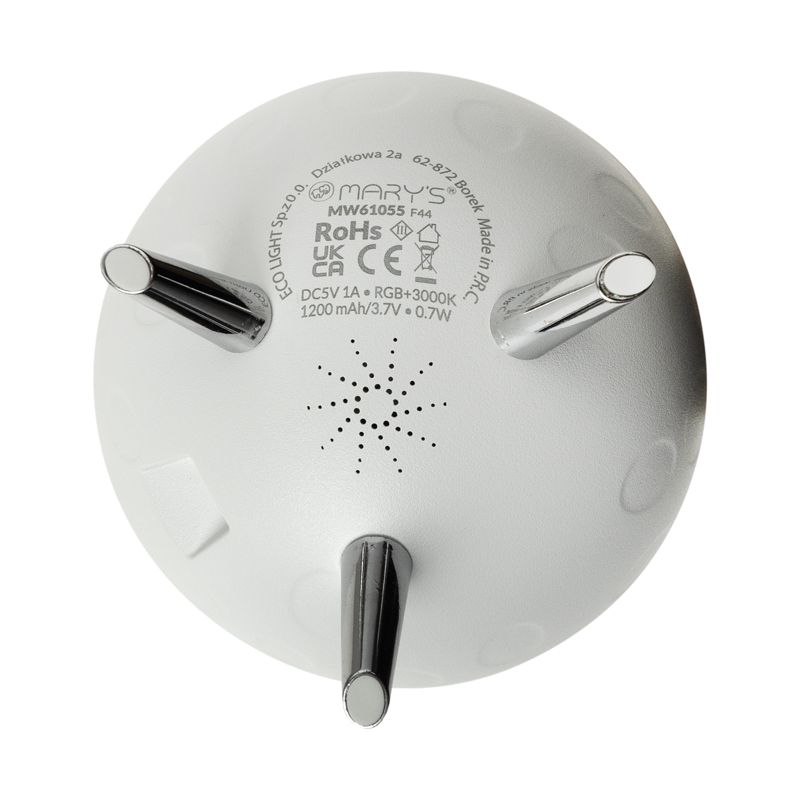 Mary's Night Lamp LED RGB Moon White