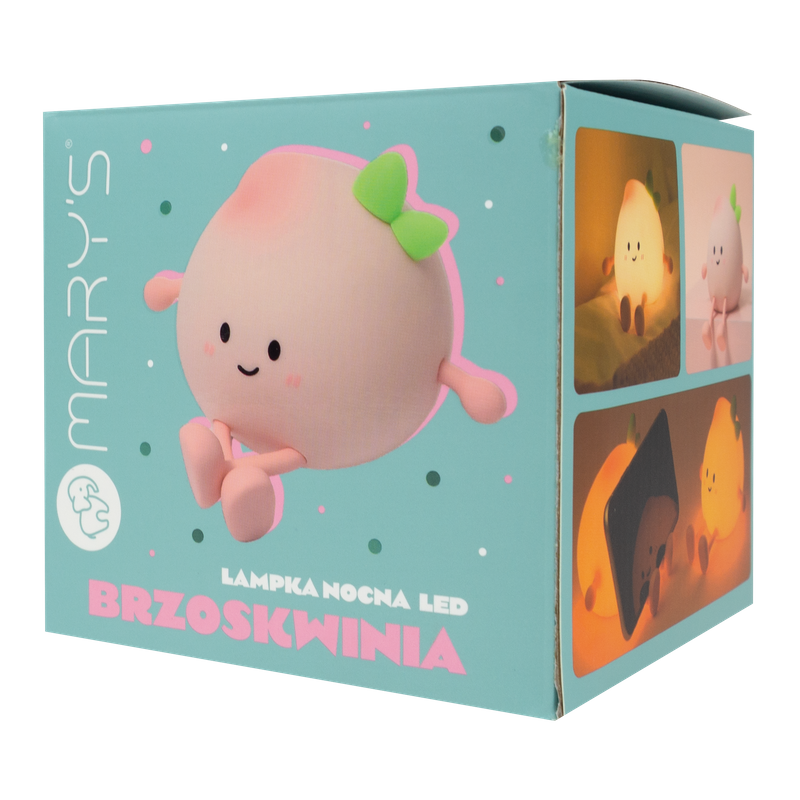 Mary's LED Night Light Peach
