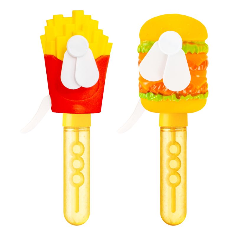 Fast Food Bubble Fan, assorted