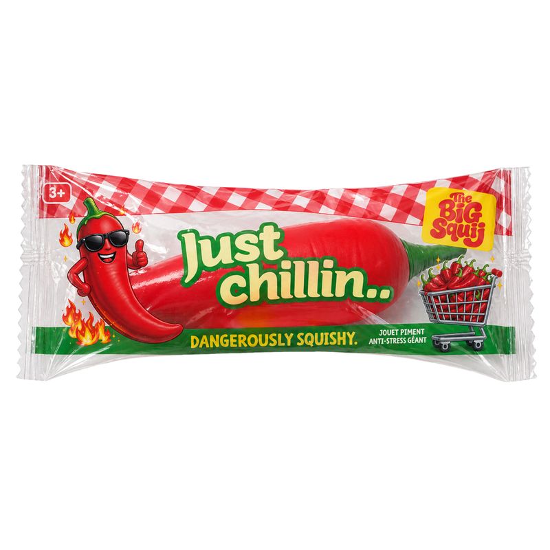 The Big Squij, Chilli Slow-Rise Squishy Toy