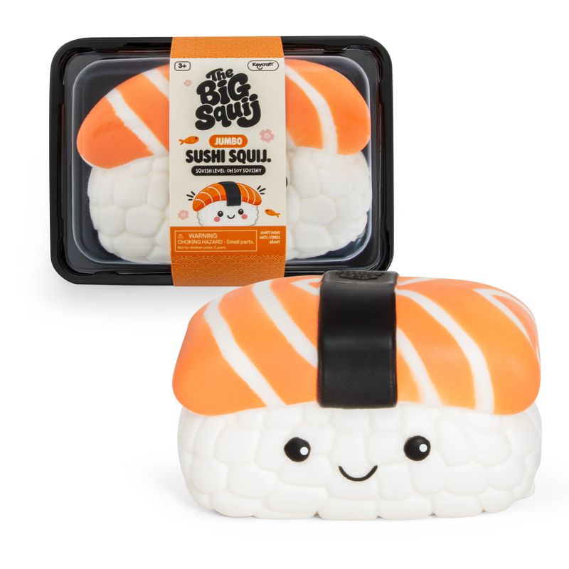The Big Squij, Sushi Slow-Rise Squishy Toy