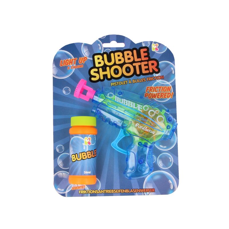 Friction Powered Bubble Shooter