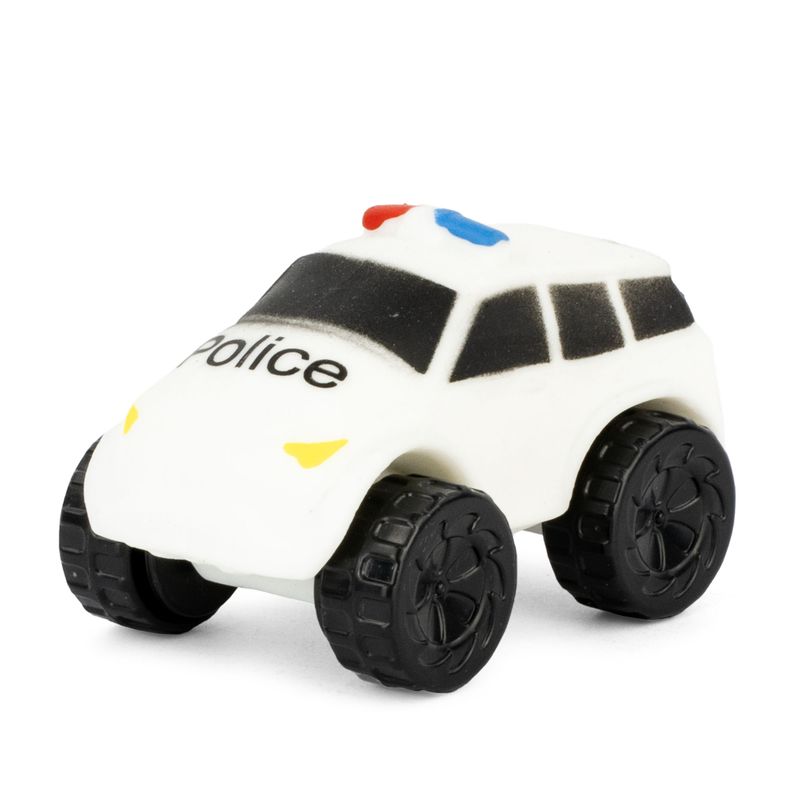 Stretch Wheels Sensory Police Car Toy