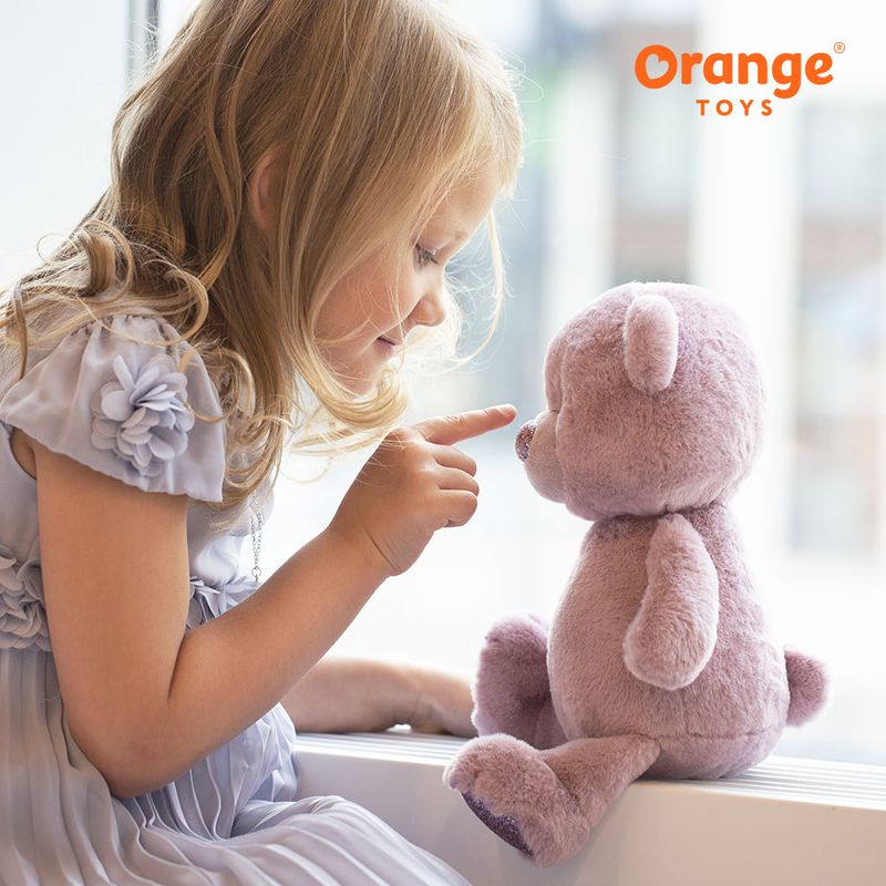 Fluffy the Lilac Bear 22 cm