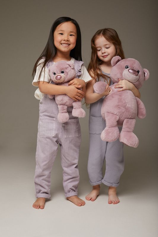 Fluffy the Lilac Bear 22 cm