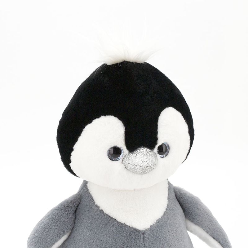 Fluffy the Grey Penguin 22 cm